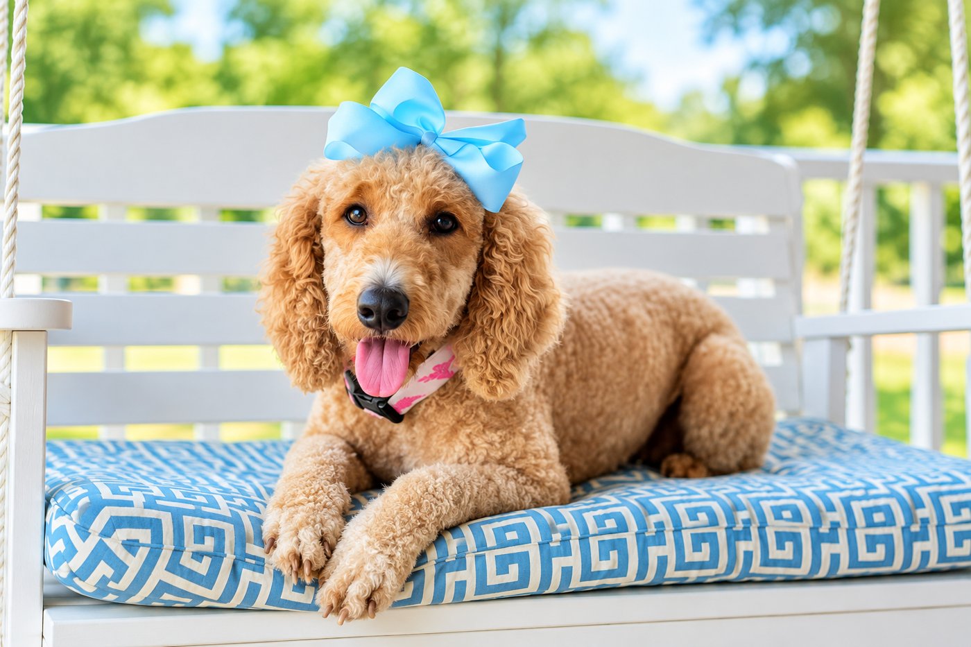 Benni, a Goldendoodle at Texas Doodles in Kountze, Texas