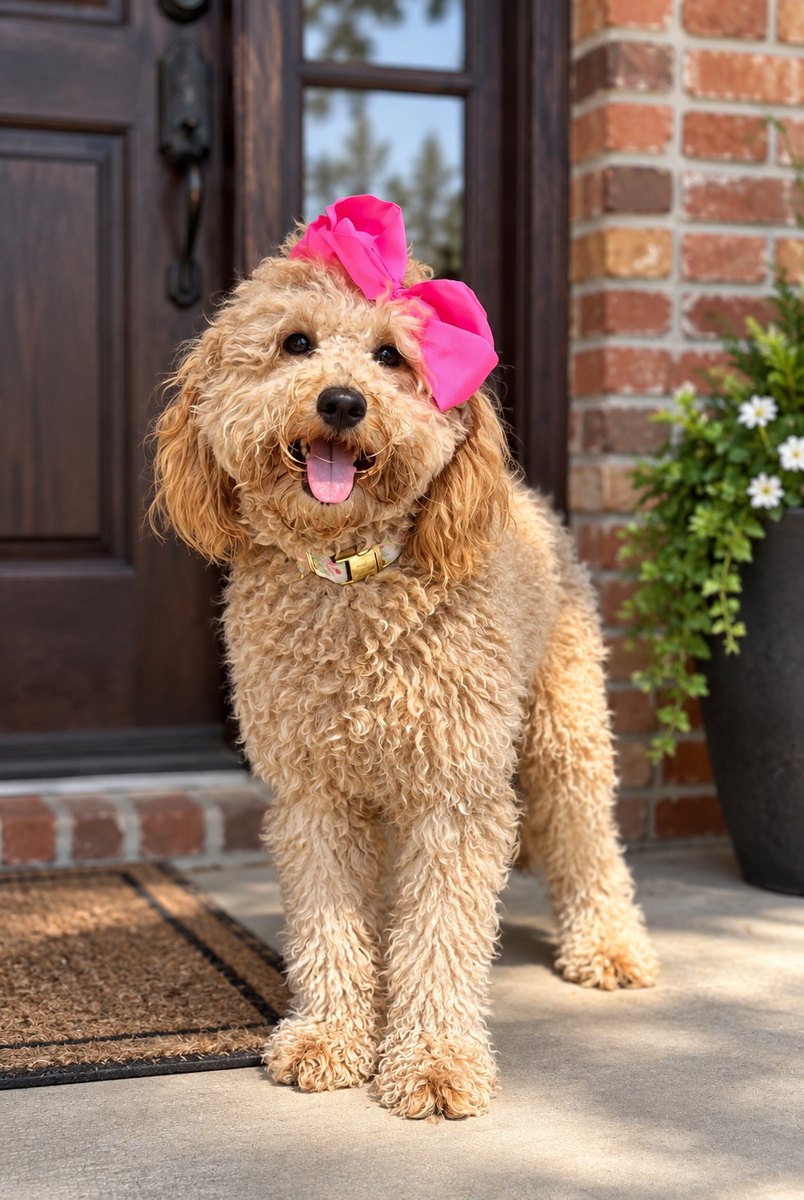 Leia, a Goldendoodle at Texas Doodles in Kountze, Texas