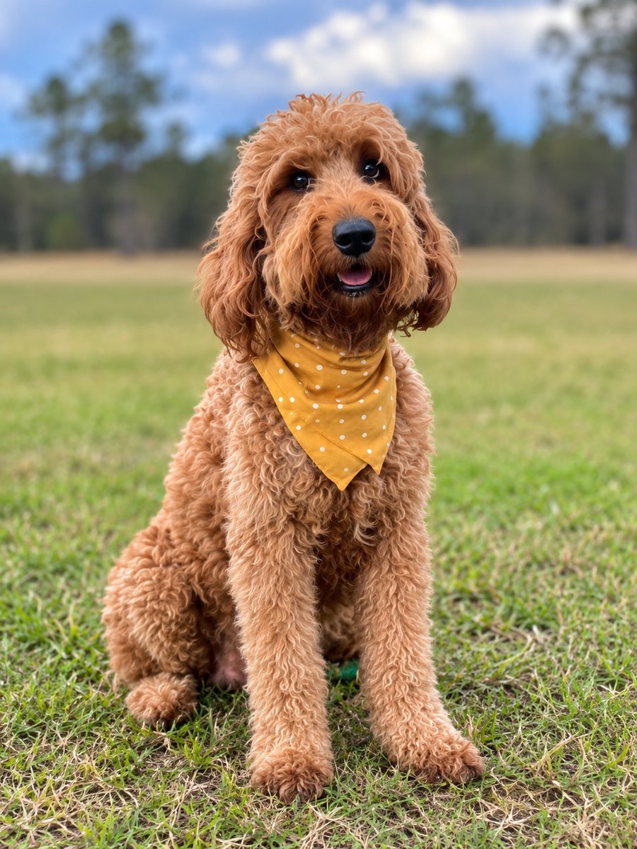 Sadie D, a Goldendoodle at Texas Doodles in Kountze, Texas